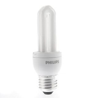 PHILIPS 飞利浦节能灯U型E27白光5W  12支