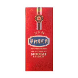 MOUTAI 茅台 迎宾酒 嘉宾级 53度 酱香型白酒 500ml