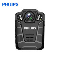 飞利浦（PHILIPS）VTR8110 便携式音视频执法记录仪 1080P高清红外夜视摄像机录音拍照一体机