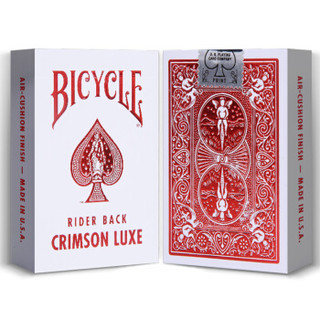 BICYCLE扑克牌 奢华高档纸牌 美国进口单车牌 高级娱乐卡牌 轻奢烫金-红色1副