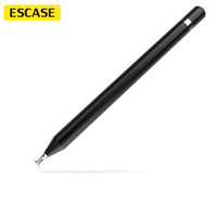 ESCASE iPad电容笔 iPad触控笔 手写笔 绘画笔通用苹果/安卓平板和手机ES-TP-i9plus优雅黑