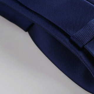 GLO-STORY 手打领带 6cm男士商务正装潮流韩版针织领带礼盒装MLD824059 藏青色