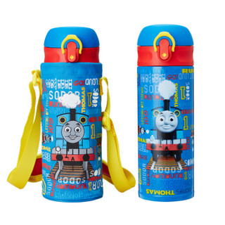 托马斯&朋友(Thomas&Friends)儿童水杯直筒保温杯不锈钢宝宝水杯水壶400ML(字母款)5480TM