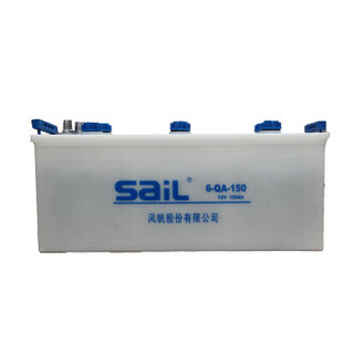 风帆（sail）电瓶  蓝包低温启动电瓶  6-QA-150   150AH  1块