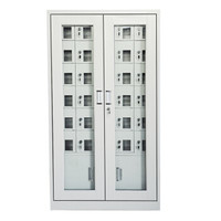 钱柜 手机柜充电柜存放保管柜铁皮柜储物柜 无充电 玻璃30门