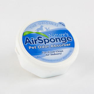 美国来森氧Nature's Air Sponge多功能空气净化剂227g撕膜版 宠物家庭除臭清新剂