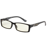 恋上（LianSan）老花镜 男女款防蓝光镜片护目镜PC材质全框眼镜 L6500 黑色 250度