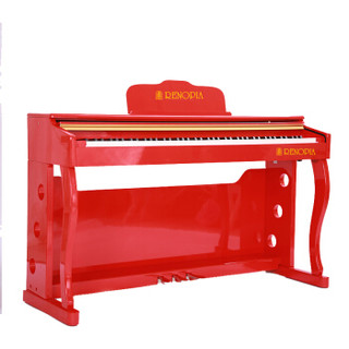唯美 RENOPIA 电钢琴88键重锤力度初学者考级电子琴WR8807红