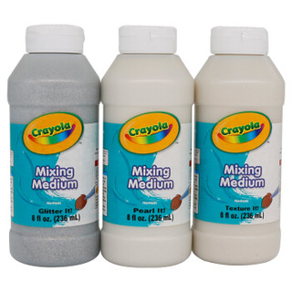 绘儿乐（Crayola）美国进口 3支装 可水洗颜料染色剂 调色鲜亮 固色工具 54-5504