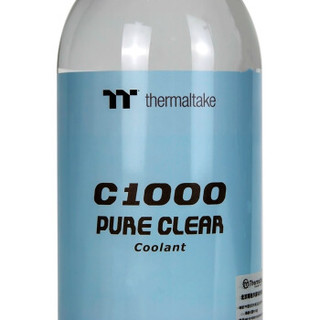 Tt（Thermaltake）C1000 透明 水冷液 （彩绘系列/1000ml 容量/德国制造/环保抗腐蚀）