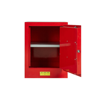 金经金属化学品安全柜储存柜钢制防火柜防爆柜工业实验室危险品柜红色4加仑