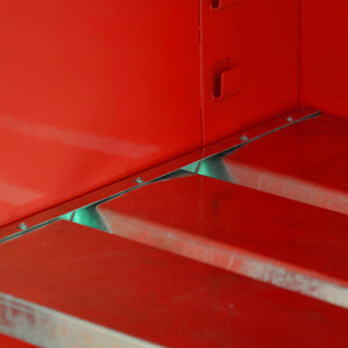 金经金属化学品安全柜储存柜钢制防火柜防爆柜工业实验室危险品柜红色4加仑