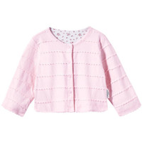 全棉时代 幼儿女款针织提花夹克 90/52(建议2-3岁) 樱花粉 1件装