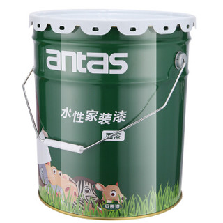 antas防霉抗菌水性面漆 内墙乳胶漆白色面漆 油漆涂料18L/20KG