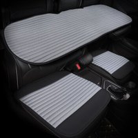 五福金牛 夏季坐垫 汽车坐垫 冰丝透气办公座椅电脑座椅垫通用座垫 凉凉系列经典灰