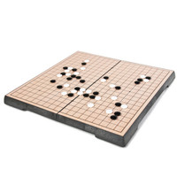 友邦 友邦（UB）十九路围棋套装 便携折叠迷你围棋棋盘五子棋围棋子磁性套装 4864