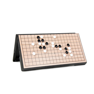 友邦 友邦（UB）十九路围棋套装 便携折叠迷你围棋棋盘五子棋围棋子磁性套装 4864