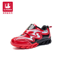奥特曼儿童运动鞋 新款防滑男童鞋 A10051 红黑 36码