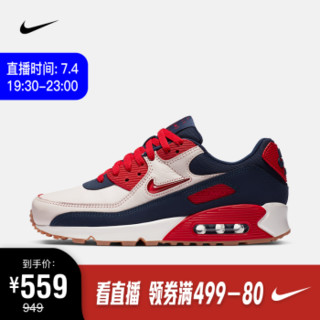 耐克 男子 NIKE AIR MAX 90 PRM 运动鞋 CJ0611 CJ0611-101