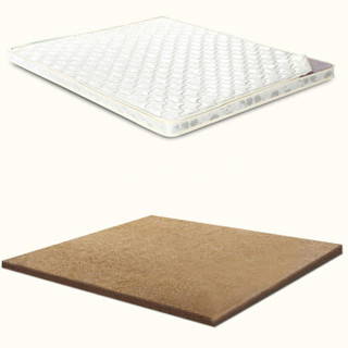 洛克菲勒 天然椰棕床垫棕垫1.2米床垫1.2棕榈硬床垫定做床垫