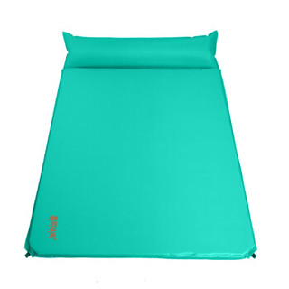 喜马拉雅 自动充气垫户外帐篷睡垫加厚双人露营气垫床充气防潮地垫  升级款淡绿色HA9607