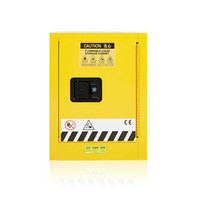 富路达防爆柜化学品安全柜防火柜储存柜 CE认证安全柜危险品工业柜黄色4加仑