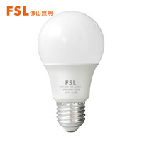 佛山照明（FSL）LED球泡10W大功率节能灯泡E27炫银暖白光3000K 10只装（量大定制）