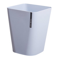MR 妙然 歐式簡約12L大號無蓋分類素色垃圾桶廚房家用客廳衛生間垃圾筒紙簍清潔桶