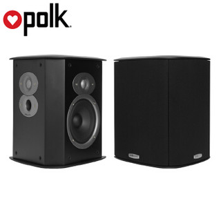 普乐之声（polk）FXiA4 音响 音箱 家庭影院 中等尺寸偶极环绕式音箱 一对 黑色