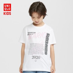 UNIQLO 优衣库 SUPER MARIO 35TH  426783 儿童印花T恤