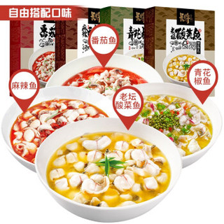 京东PLUS会员：农小瑶 酸菜鱼家庭装半成品  470g *4件