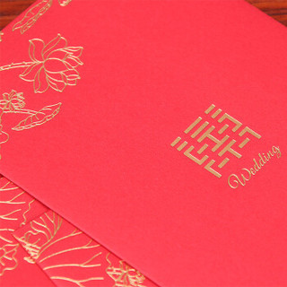 极度空间（JDKJ）结婚红包创意中式婚庆利是封婚礼百元千元红包袋婚庆用品 20个装