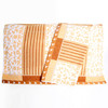锦和家毛巾家纺纯棉提花枕巾JH07-67Z咖啡色两条装