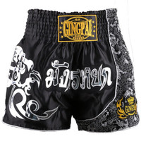 竞派泰拳短裤散打拳击ufc短裤MMA格斗搏击训练专业比赛短裤男女服装