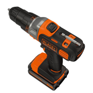 百得(BLACK&DECKER)充电式锂电版18V家用多功能换头电动工具(含电钻/砂光机/曲线锯/充气泵)EVO184K-A9