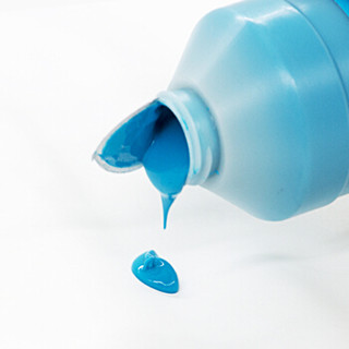绘儿乐（Crayola）学生绘画涂料织物颜料 美国进口 16盎司单瓶装丙烯颜料 青绿色 20-40163317