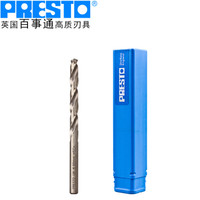 百事通（PRESTO）进口钻头含钴高速钢直柄麻花钻咀（直径:6.9mm 刃长:69.0mm 全长:109mm）