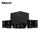 杰士（Klipsch） HDT-600 家庭影院 5.1电视音箱 卫星式影院 组合音响 客厅影院 套装(sub-8II有源低音炮)