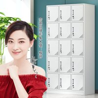 奈高NG更衣柜宿舍员工储物柜鞋柜碗柜储存多门柜子十五门更衣柜0.7mm