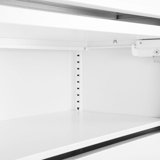 震旦 AURORA 办公柜 钢柜 BFC-J4B(S81)(S81)三层可掀式杂志柜 白色