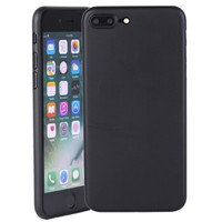 伟吉iPhone手机保护壳0.3mm超薄防摔防水 透明黑色 适用于iPhone7/8 Plus