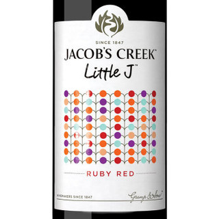 澳大利亚进口红酒 杰卡斯（Jacob's Creek）葡萄酒J小调系列 轻盈红葡萄酒 750ml*6 整箱装