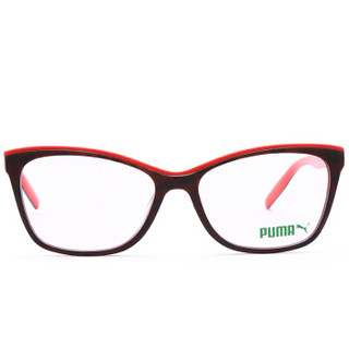 彪马(PUMA)眼镜框女 镜架 透明镜片玳瑁色镜框PU0240O 003 53mm