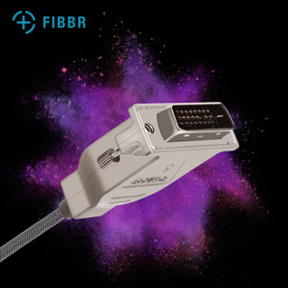 菲伯尔（FIBBR）DVI线24+1单通道 公对公 光纤DVI-D工程长距离连接线 数字高清线30米