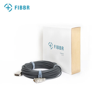菲伯尔（FIBBR）DVI线24+1单通道 公对公 光纤DVI-D工程长距离连接线 数字高清线30米
