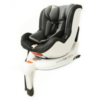 LAMY 德国儿童安全座椅0-4岁 360度旋转 汽车用婴儿宝宝可坐可躺车载isofix硬接口 典雅灰