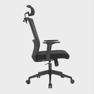 兰冉 办公椅家用电脑椅网布办公转椅可躺职员椅升降会议椅子  A-926黑色