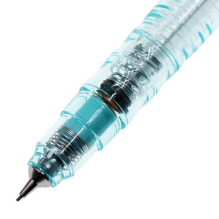 日本斑马牌（ZEBRA）自动铅笔0.5mm防断芯学习绘画铅笔可爱带隐式橡皮 MA85-A3-BG1 蓝绿-甜甜圈