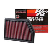 KN美国可清洗高流量空气滤清器适用于Jeep自由光空气滤芯空气格33-5009