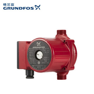 格兰富（GRUNDFOS）供热循环泵 UPBasic 15-6 G1 屏蔽静音型冷热水循环暖气地暖加压锅炉回水循环泵